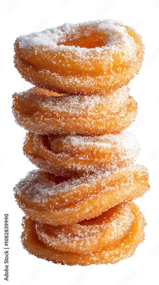 Food, Cruller, on White Background, Photo Realistic, Wallpaper, Cover and Screen for Smartphone, PC, Laptop, 9:16 and 16:9 Format Food, Cruller, on White Background, Photo Realistic, Wallpaper, Cover and Screen for Smartphone, PC, Laptop, 9:16 and 16:9 Format