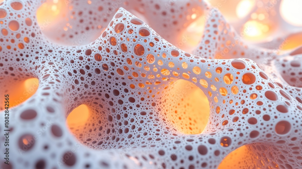 Intricate 3D Model of a Neural Network Architecture