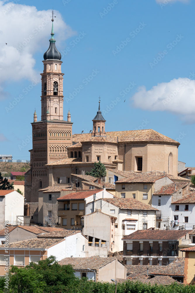 View of the village of Ateca, Zaragoza, Aragón, Spain. View of the village of Ateca, Zaragoza, Aragón, Spain.