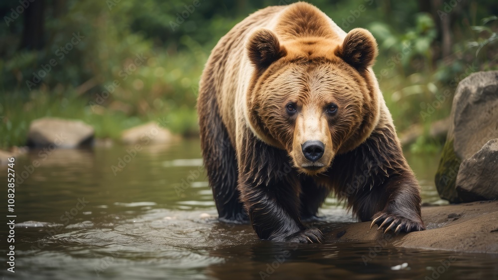 Bear is a nature mammal animal. Bear is a nature mammal animal.