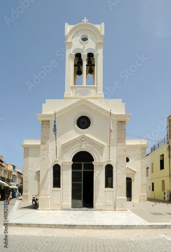 L'église Notre-Dame des Anges dans la vieille ville de Réthymnon en Crète photo