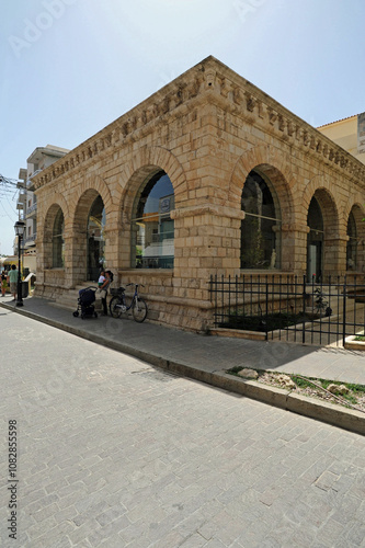 La loggia vénitienne de la vieille ville de Réthymnon en Crète