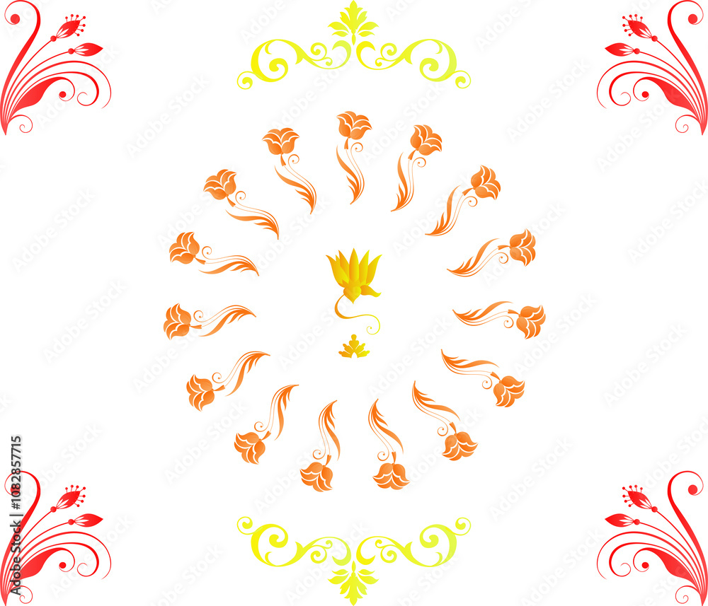 Mandala Design By Adobe Illustrator Mandala Design By Adobe Illustrator