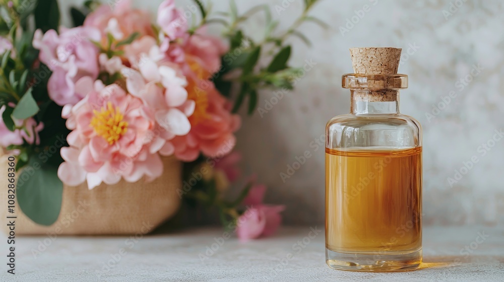 Creating natural fragrance oil home studio product photography cozy environment close-up view aromatherapy inspiration