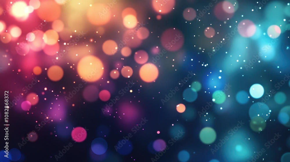 Abstract shiny background with colorful glowing lights in a glossy 2D graphic illustration Abstract shiny background with colorful glowing lights in a glossy 2D graphic illustration