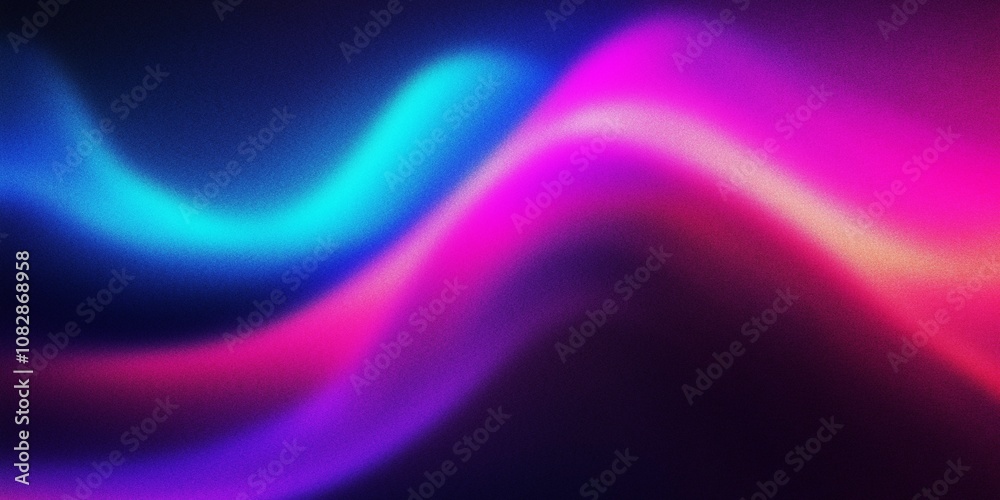 Fototapeta premium Soft Colourful Gradient With Grainy Texture
