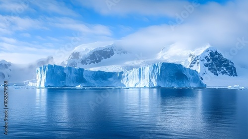 Majestic Ice Cliffs Crowned