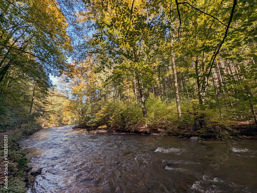 Romantic rivers - Metuje, Czech republic photo