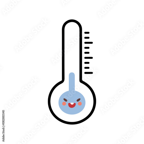 Temperature cold vector design.