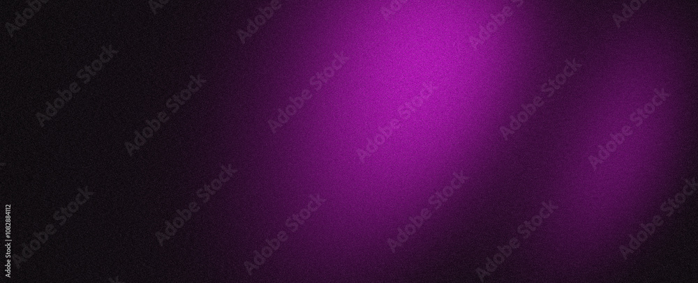 Fototapeta premium Dark Purple grainy background, dark gradient color noise texture effect abstract web poster banner backdrop design