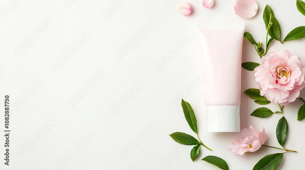 Skincare promotion for permanent hair removal beauty studio advertisement serene environment close-up view self-care concept