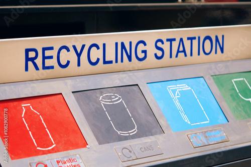 Cutting-edge waste receptacles tailored for segregating waste types, enabling the systematic collection and efficient recycling of garbage.