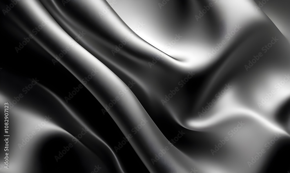 Obraz premium Black and White Grainy Gradient Abstract Background texture
