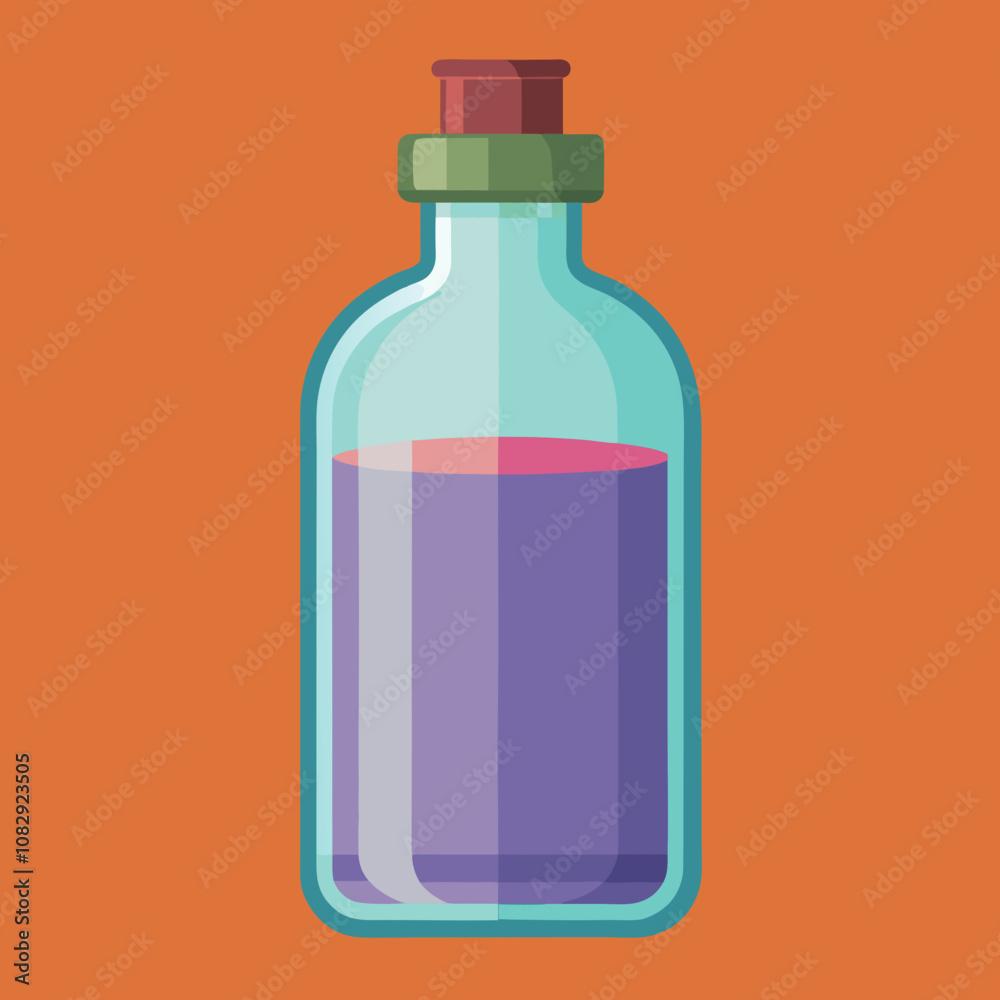 illustration of a bottle illustration of a bottle