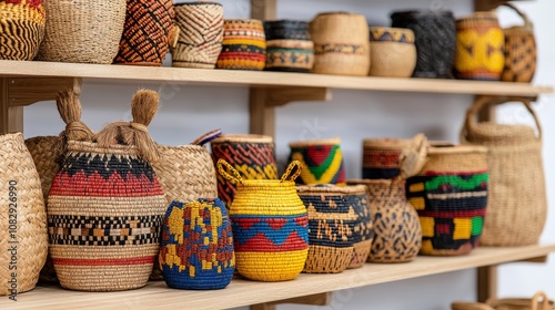 Handmade products from Nigeria, the Philippines, and Peru that reflect culture and skill of local artisans are sold in historical craft markets