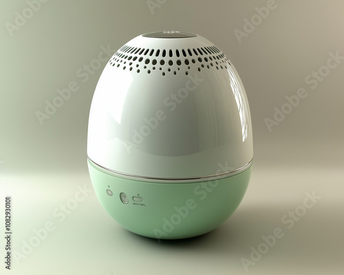 Gentle Pearl and Green Nursery Pollen Purifier: Baby Air Cleaner Design 2008 Duplicate