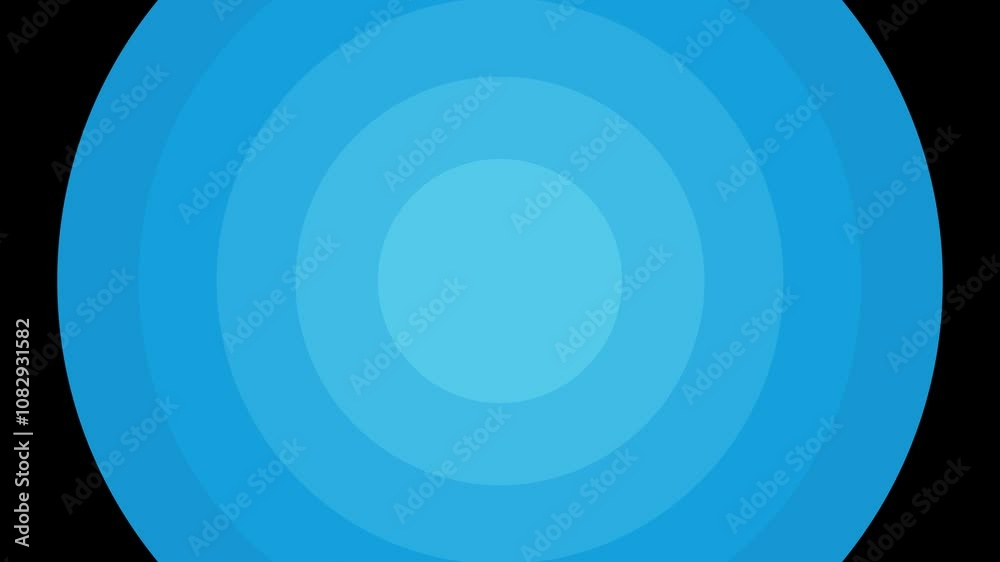Colorful circle concentric transition animation on black background. Looped animation of psychedelic concentric colored circles. 4k animation of circles zooming in with overshoot bounce Colorful circle concentric transition animation on black background. Looped animation of psychedelic concentric colored circles. 4k animation of circles zooming in with overshoot bounce