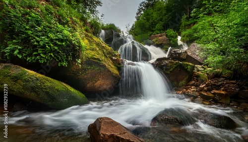 waterfall in the forest