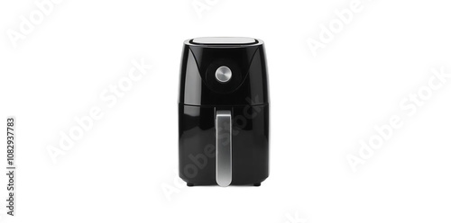 PNG A black minimal air fryer