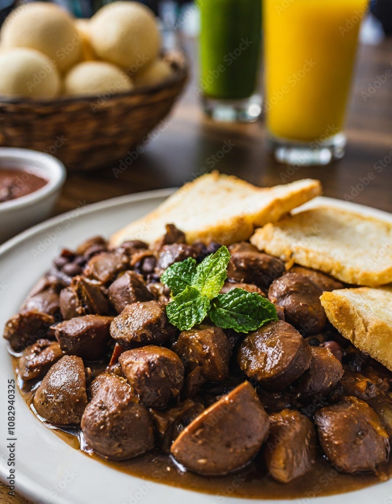 Brazilian Culinary Traditions Showcased Through Famous Dishes Like Feijoada, Churrasco, and Pão de Queijo, Served at Authentic Local Markets and Restaurants, Reflecting Brazil’s Rich Food Culture
