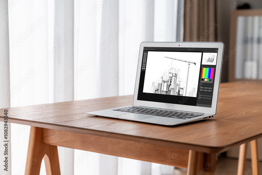 Architectural design modish software application for architect business and professional designer