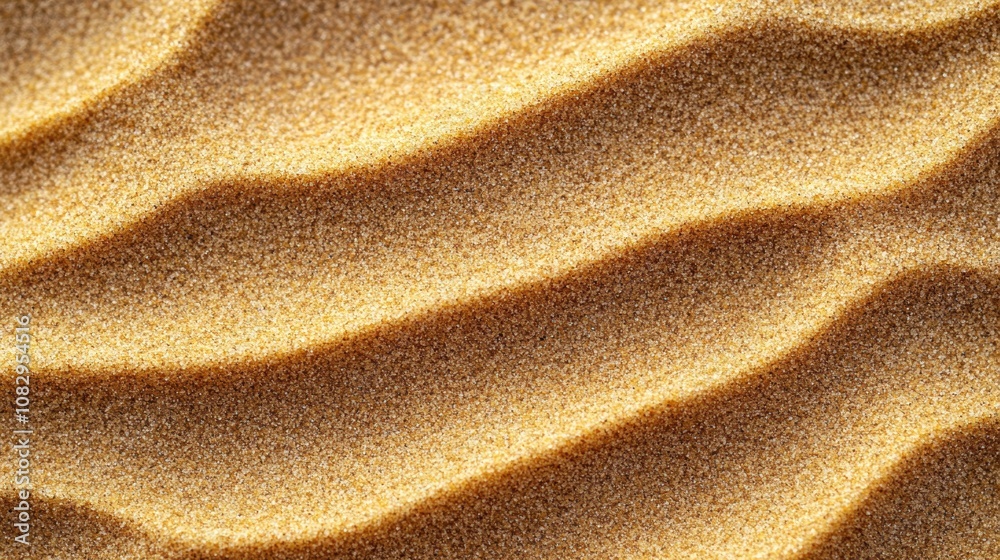 The image shows the intricate patterns and textures of sand dunes, capturing the natural beauty and mesmerizing formations created by wind and time in a desert landscape The image shows the intricate patterns and textures of sand dunes, capturing the natural beauty and mesmerizing formations created by wind and time in a desert landscape