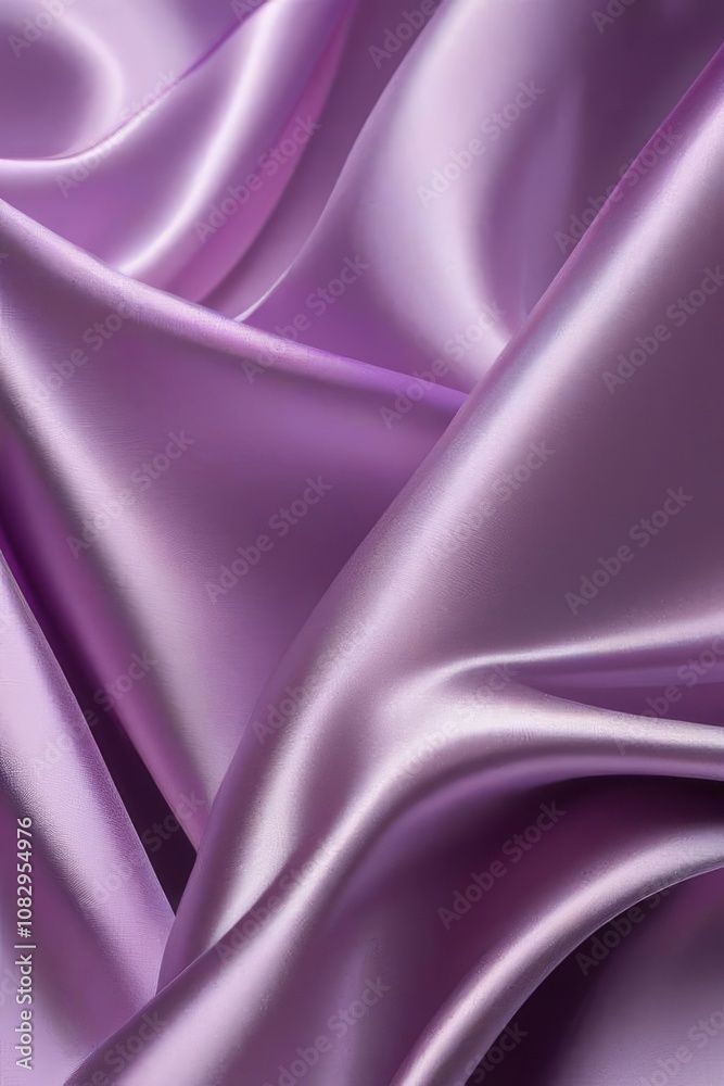 Beautiful smooth elegant violet purple satin silk, fabric texture, abstract background