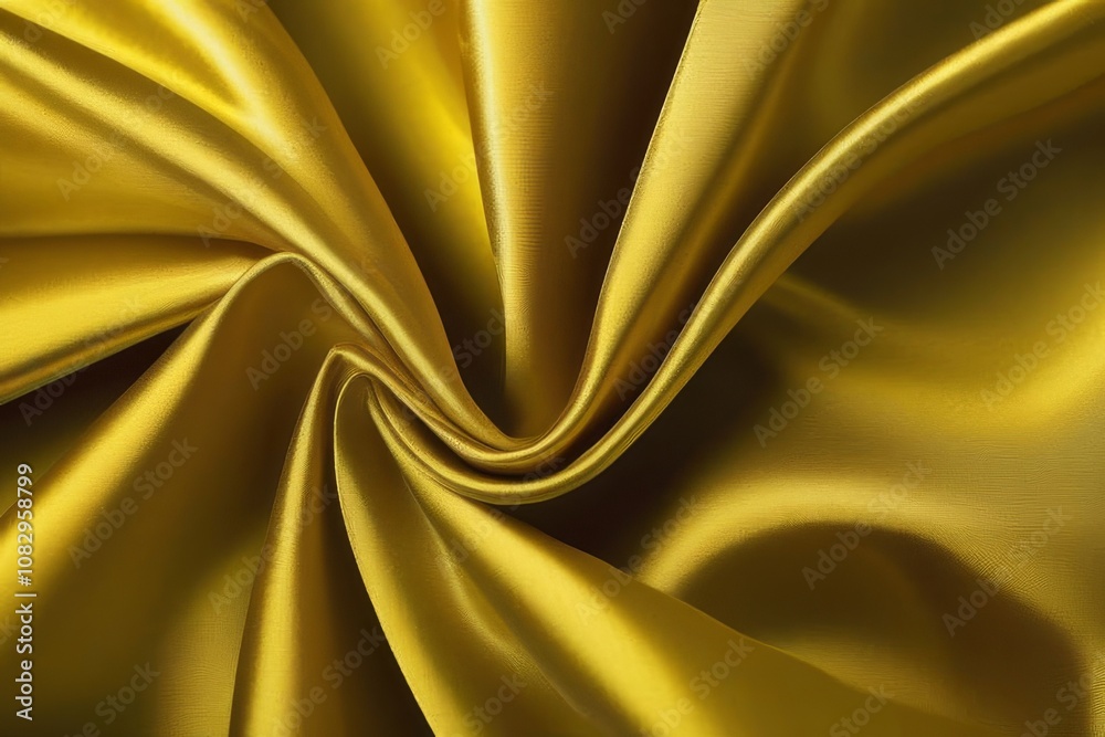 golden silk satin fabric texture background