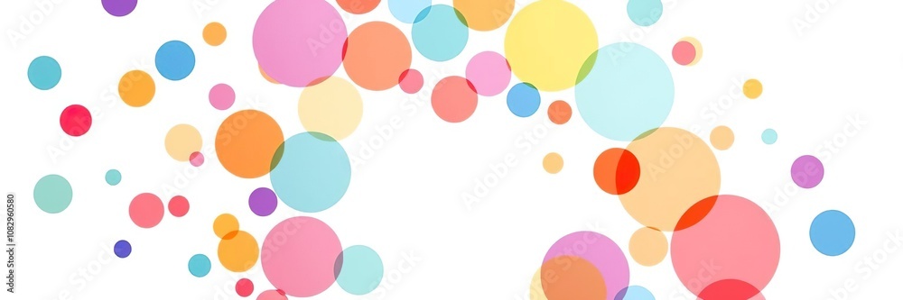 A dynamic and vibrant transition of colorful circles against a white background, circles, colorful circles, dynamic A dynamic and vibrant transition of colorful circles against a white background, circles, colorful circles, dynamic