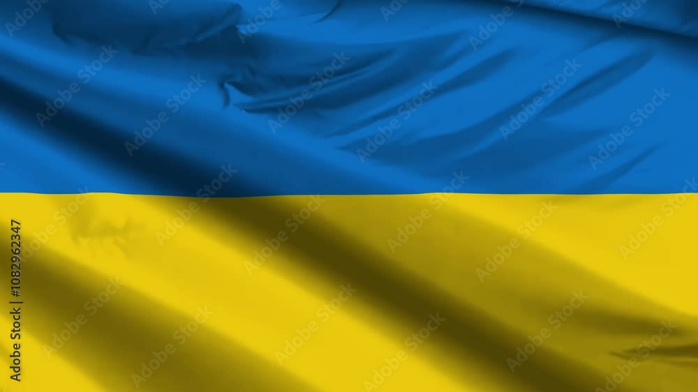 ukraine flag moved by the wind ukraine flag moved by the wind