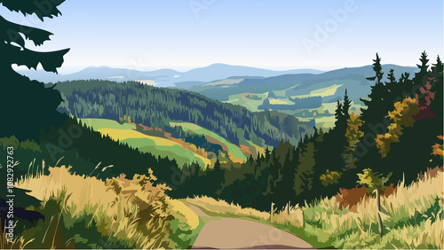 Winding Roads through the Black Forest