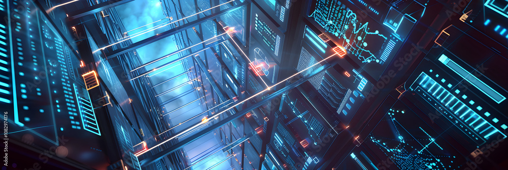 Innovative Digital Landscape of Interconnected High-tech NX Data Centers Innovative Digital Landscape of Interconnected High-tech NX Data Centers