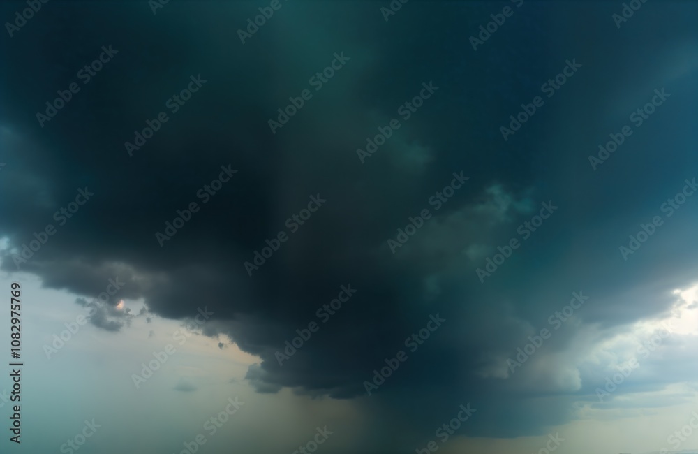 Dark storm clouds cover the sky. Rain clouds gathering in sky, creating a dramatic weather scene. The heavy, dark clouds are a sign of an impending storm. Dark storm clouds cover the sky. Rain clouds gathering in sky, creating a dramatic weather scene. The heavy, dark clouds are a sign of an impending storm.