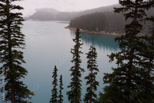 Photo of Moraine Lake in the Valley of the Ten Peaks Canada