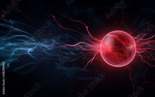 A demonstration of structural relationships and interactions between molecules in the microcosmic world

