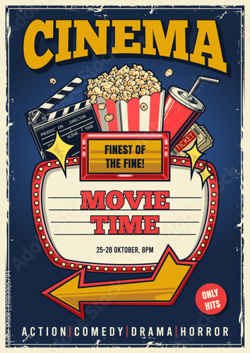 Cinema event poster