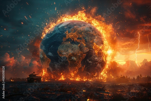 Earth Shatters in Chaos