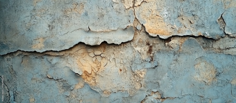 Obraz premium Textured grey concrete wall with a rough grunge finish ideal for backgrounds and design projects