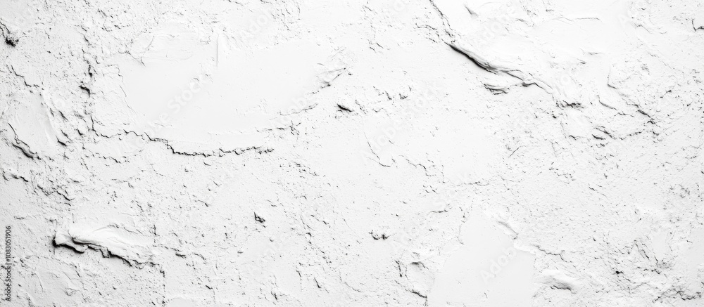 Fototapeta premium Wall with textured plaster finish ideal for use as a versatile background setting
