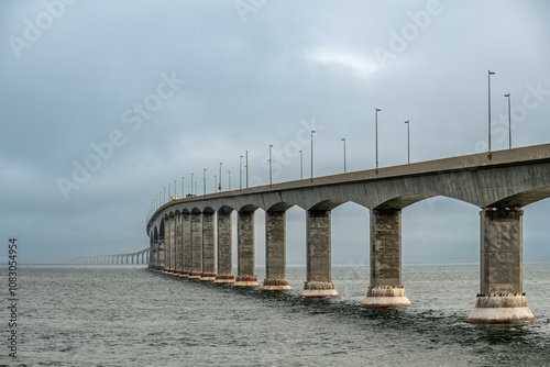 Cofederation Bridge, 8 miles (12.9 Km) long photo