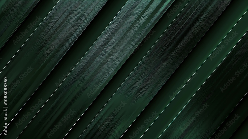 Obraz premium A textured green background with diagonal lines, creating a modern and dynamic visual effect.