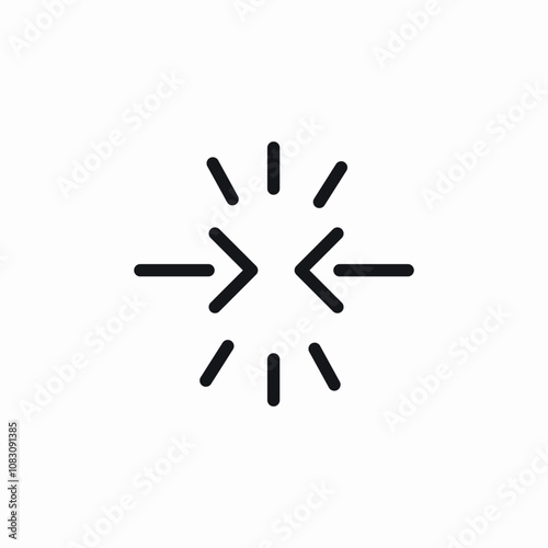 merge files icon sign vector