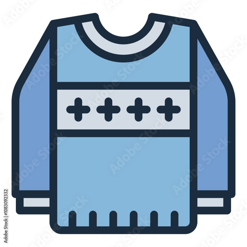 Cozy winter sweater for keeping warm and stylish.