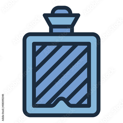 Hot water bottle for warmth and relaxation during winter.