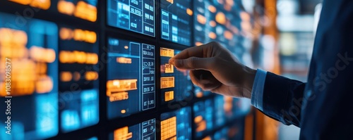 Digital Transformation Supply Chain, Digital control tower for supply chain, featuring data-driven insights, automation, and live updates