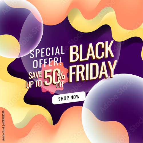 Exciting Black Friday Special Offer Promotional Post