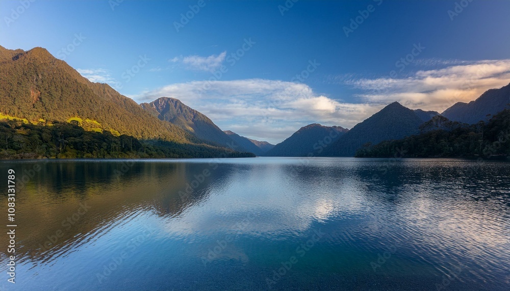Fototapeta premium Breathe in the fresh air while admiring the landscape. 