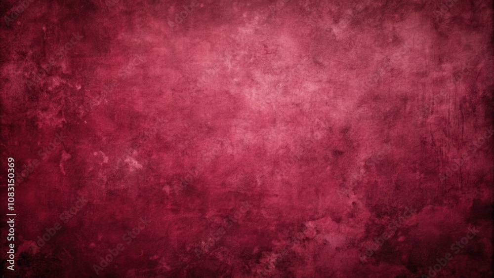 Fototapeta premium Dark Crimson Texture An Abstract Background of Distressed and Aged Red Tones