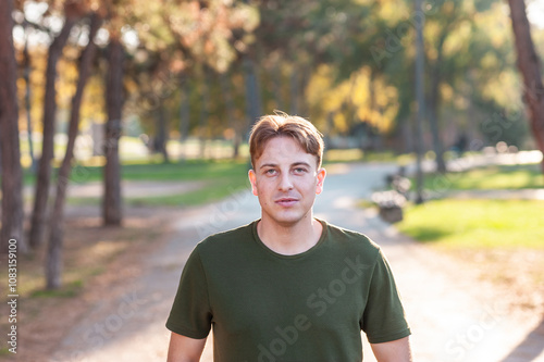 A portrait of a friendly young guy	