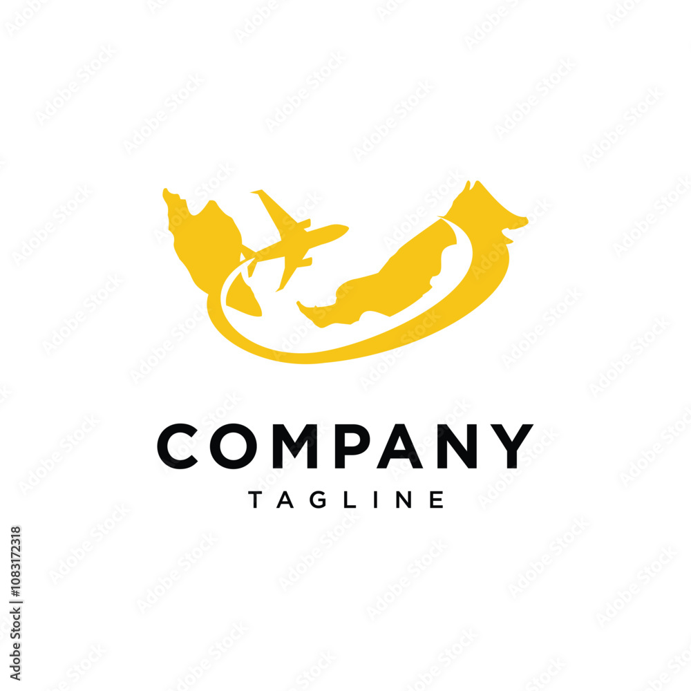 Fototapeta premium Malaysia Tour and Travel logo Icon Vector